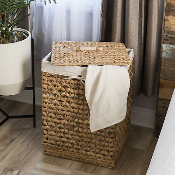 Waterhyacinth laundry basket
