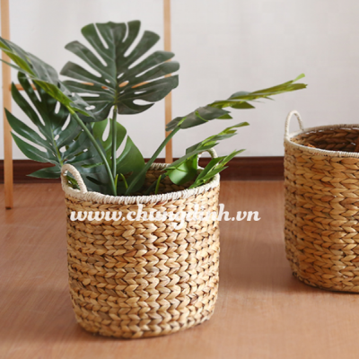Waterhyacinth planter basket